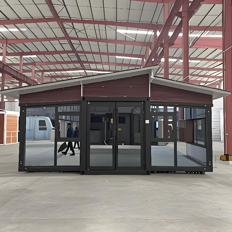 Insulated 20ft 40ft Expandable Container Prefabricated House 5 Bedroom Light Steel Prefab Granny Flat Mobile Home Casa Portable
