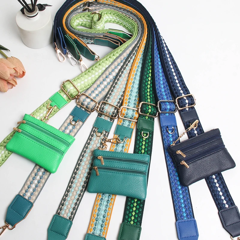 

New Adjustable Mobile Phone Lanyard Crossbody with Wallet Anti-lost Clip and Go Strap for Phone Ladies Crossbody Bag Strap