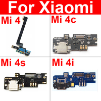 Usb Charger Jack Board For Xiaomi Mi 4 4c 4i 4S Charging Port Plug Board Connector Flex Ribbon Cable Replacement Parts