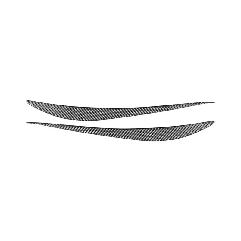 

Carbon Fiber Front Headlight Eyelid Eyebrow Cover Trim Accessories For BMW 8 Series G14 G15 G16 2019-2022