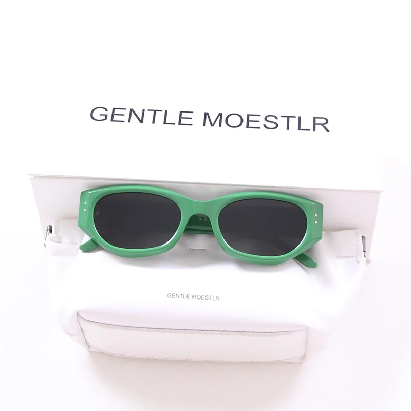 Gentle Moestlr2024 New GM Sunglasses Benven Polygon Narrow Frame Sunglasses Men and Women Fashion