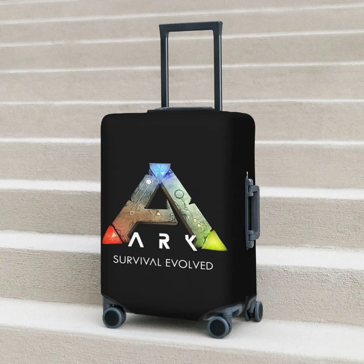 

Ark Survival Evolved (черный) Защитный чехол для чемодана Эластичные дорожные защитные чехлы для багажа на 18-32 дюймов