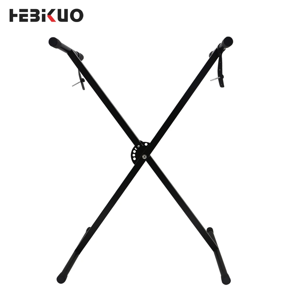 HEBIKUO Q-1X keyboard music stand 54/61keys adjustable large single X piano keyboard stand