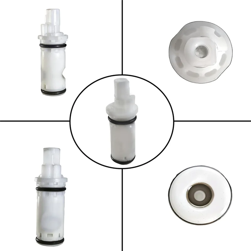ABKO-For MOEN ダブルハンドル蛇口カートリッジ交換用- 1224 1224B 浴槽/シャワー機種対応