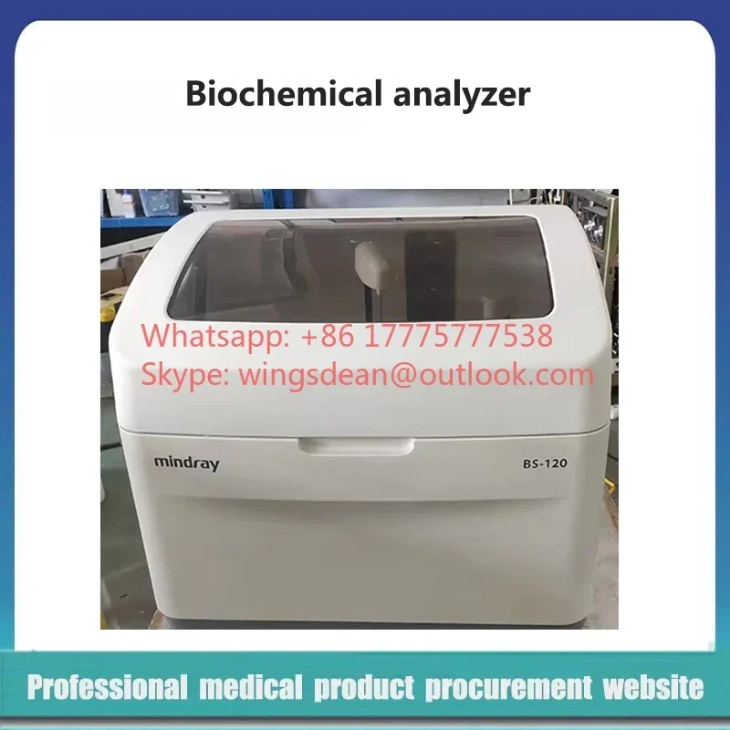 Good Condition Used Mindray BS120 Fully Automated Biochemistry Analyzer 100Test/Hour Chemistry Analyzer