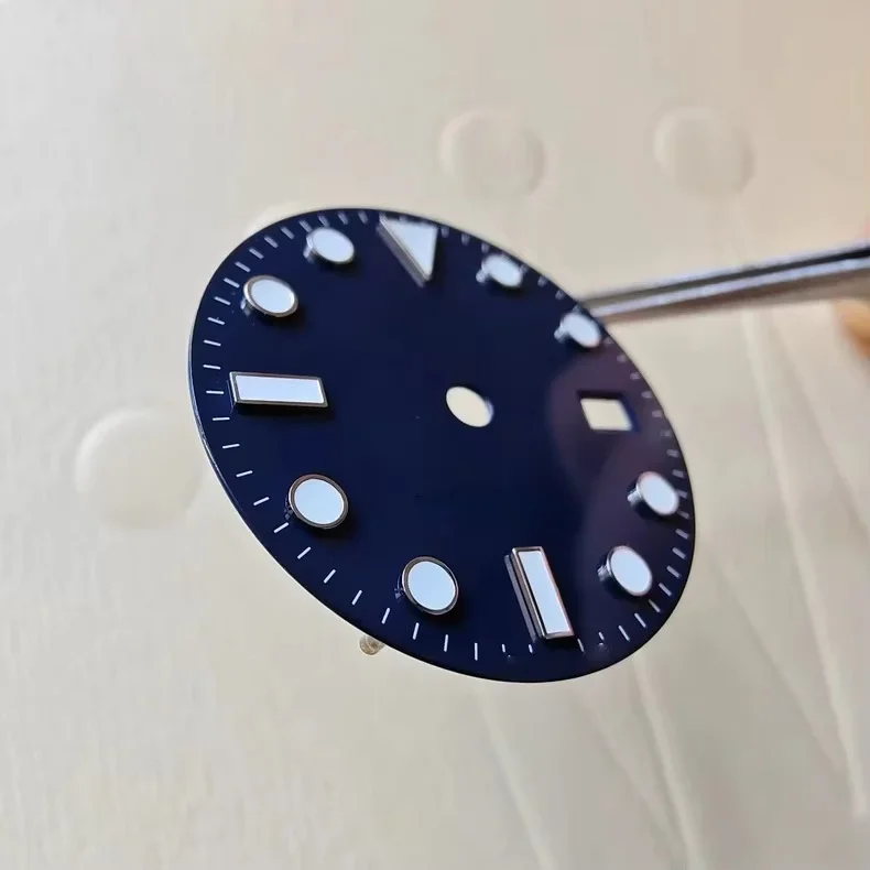EW factory For RX GMT  blue Watch dial compatible with 3285 movement