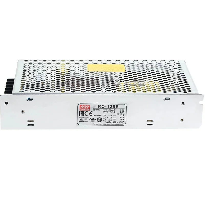 Meanwell RQ125 Switching Power Supply 125W Quad Output Mean Well MW RQ-125B RQ-125C RQ-125D