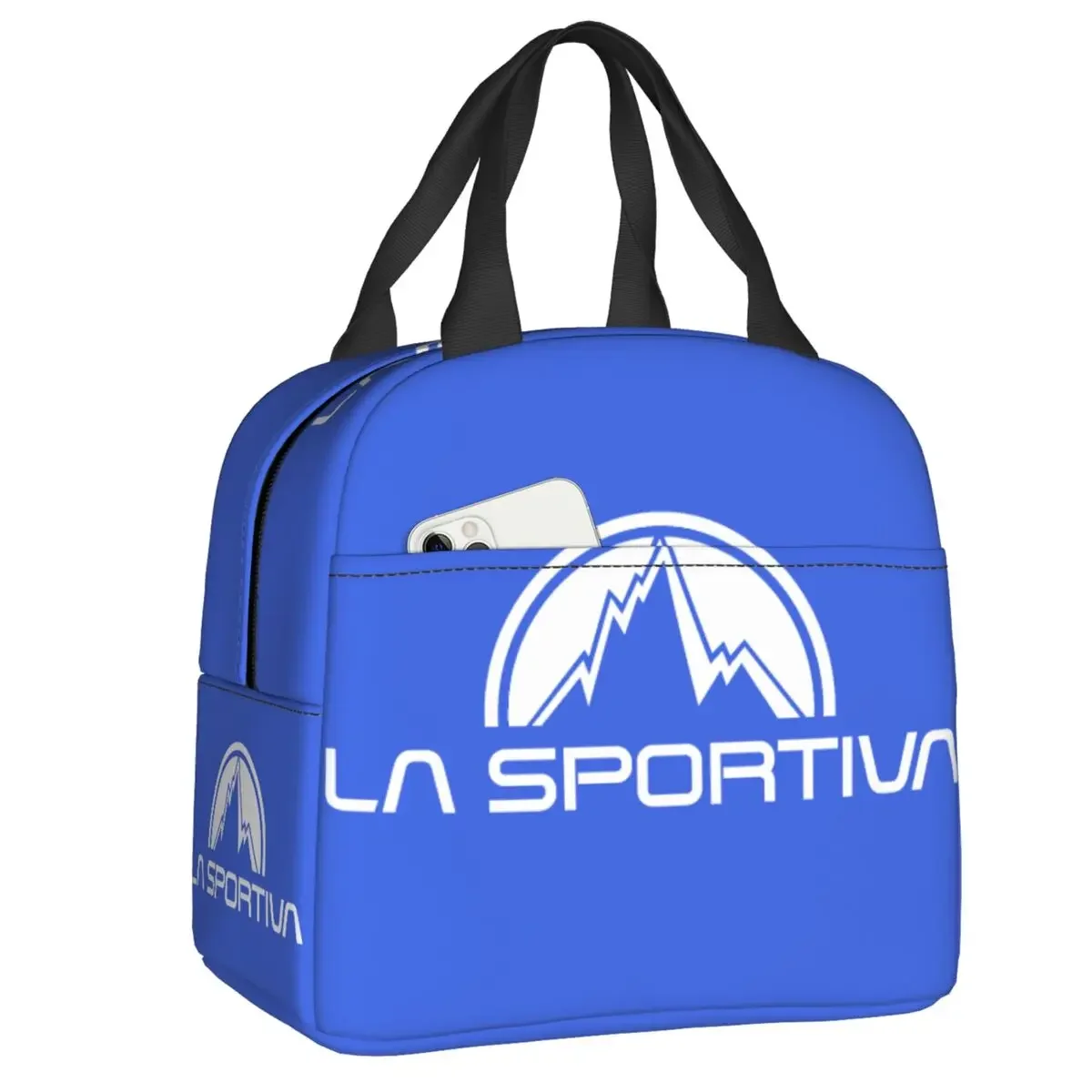 Custom Sportivas Snowsport Insulated Lunch Bag for Waterproof Climbing Mountain Thermal Cooler  Tote Office Work School