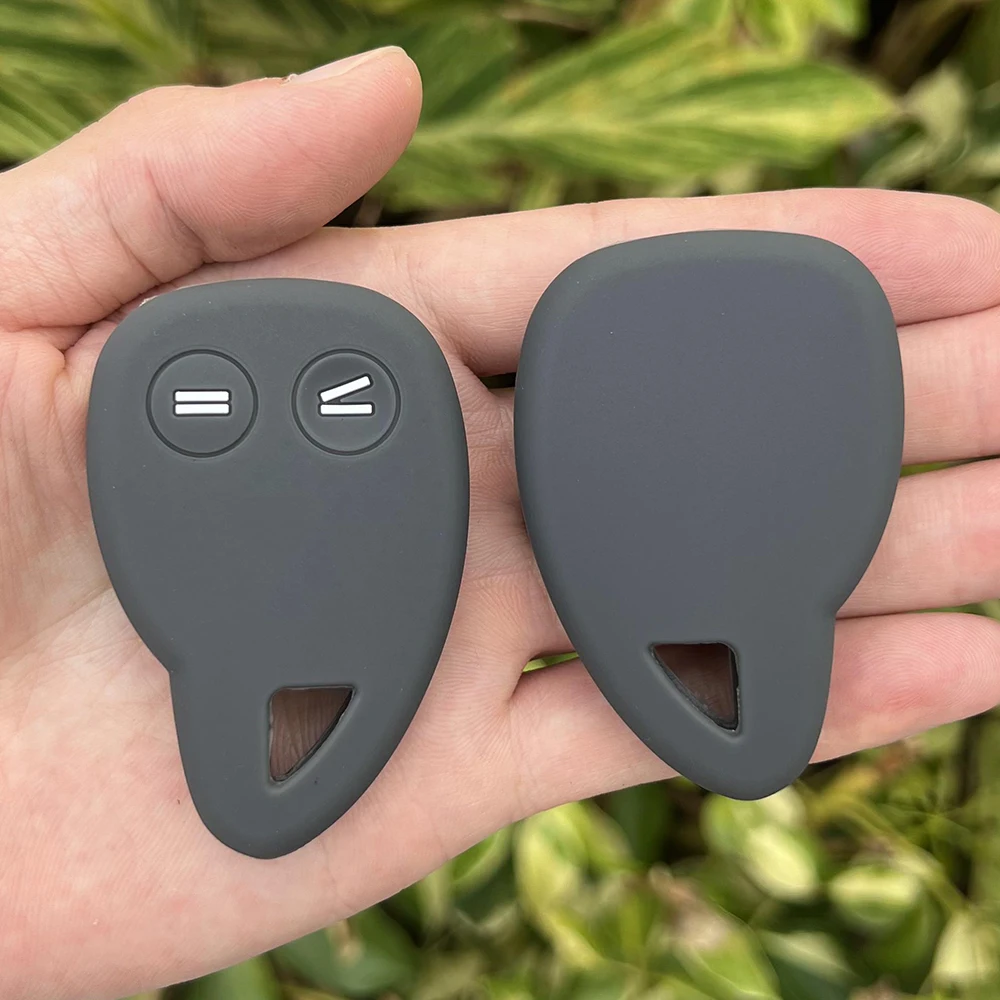 2 Buttons Silicone Car Key Case Keychain Protector Set for Renault Truck Rubber Remote Cover Fob Holder Shell Accessories