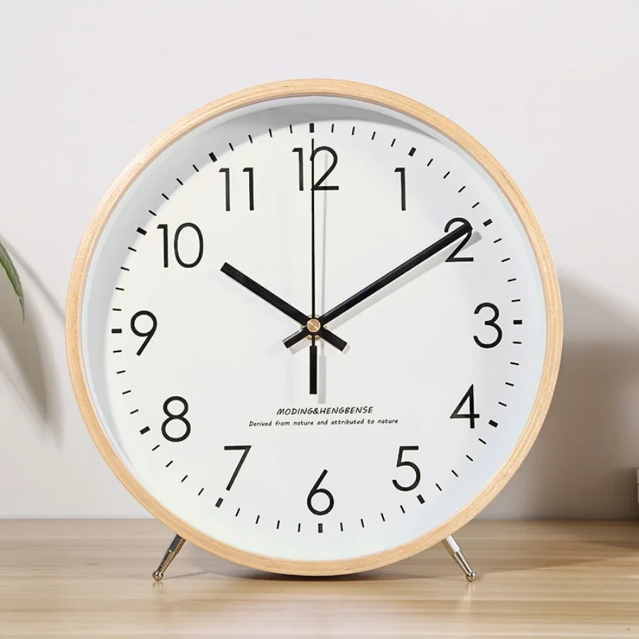 Wood Home Decorations Table Clocks Electronic Fancy Living Room Table Clocks Digital Bedrooms Girls Reloj Escritorio Room Decor