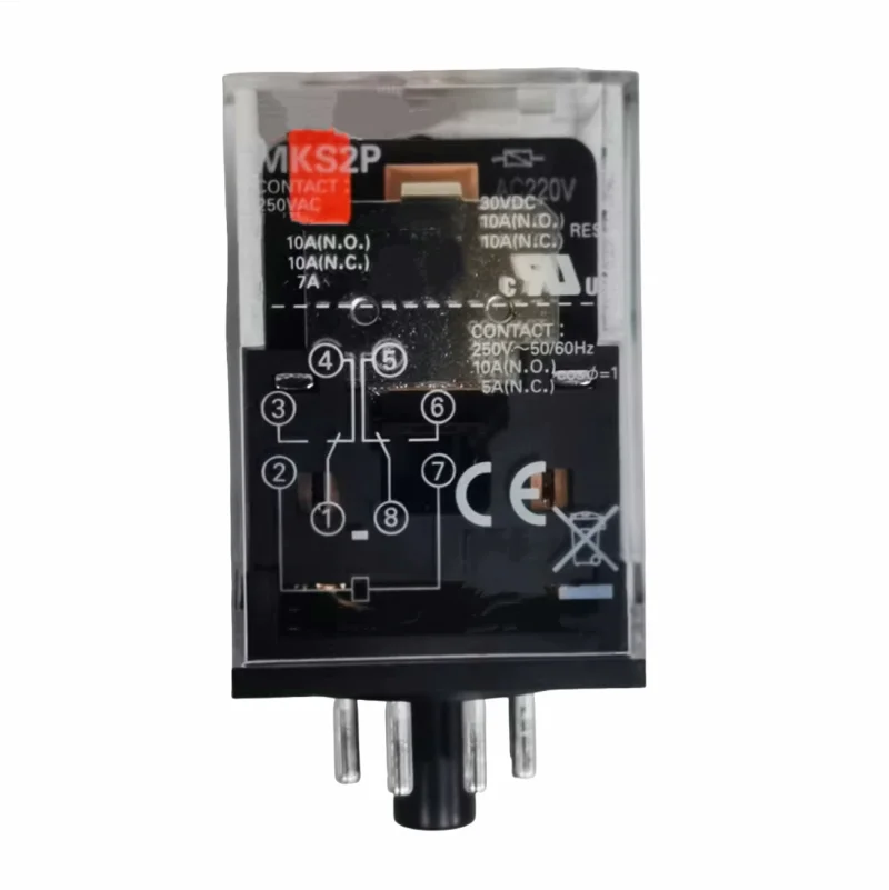 

Новое оригинальное реле MKS2P DC6V DC12V DC24V AC24V AC110V AC220V