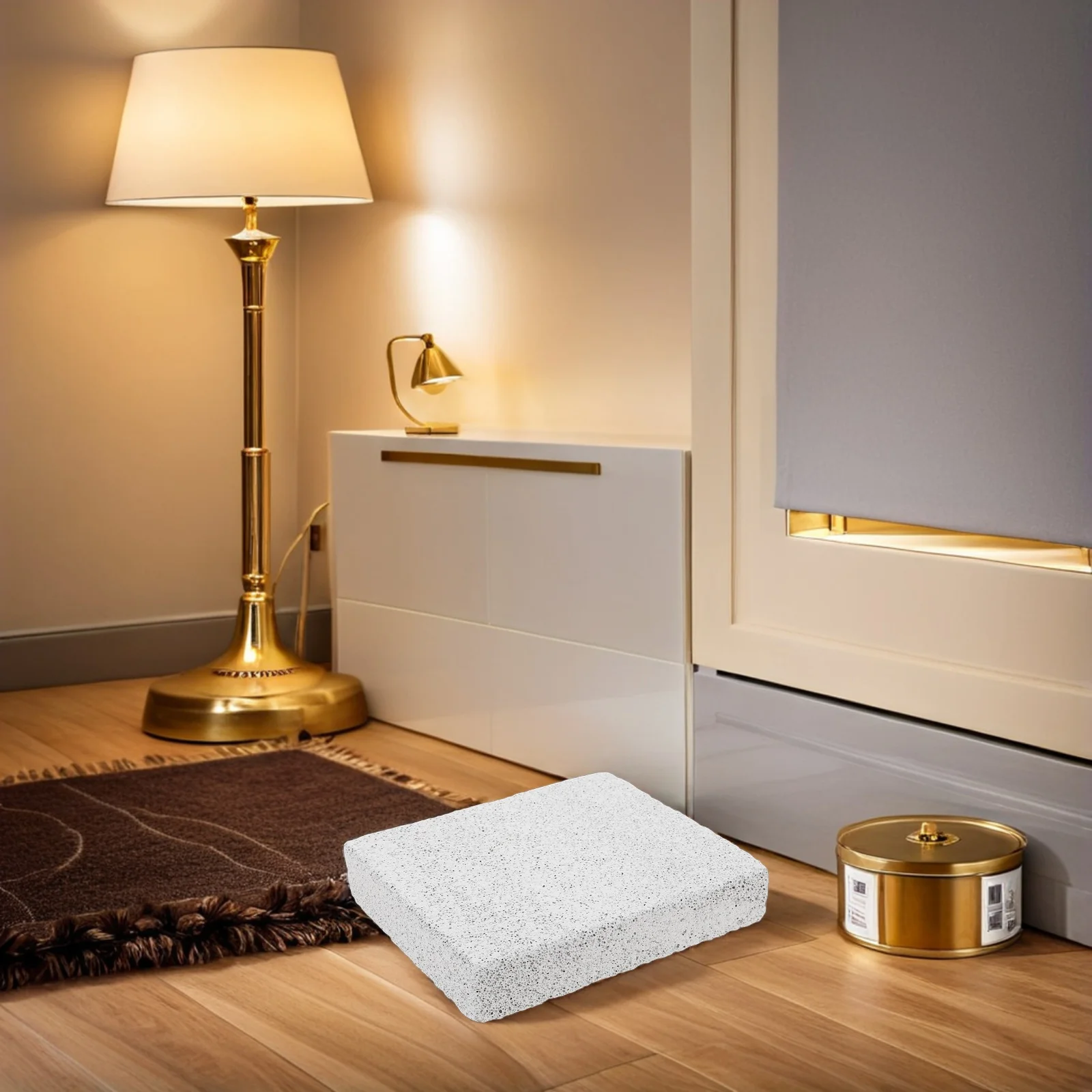 

Bunny Grinding Claw Board Natural Volcanic Stone Small Pet Pedicure Pad for Chinchilla Rabbit Guinea Pig Hedgehog Cage