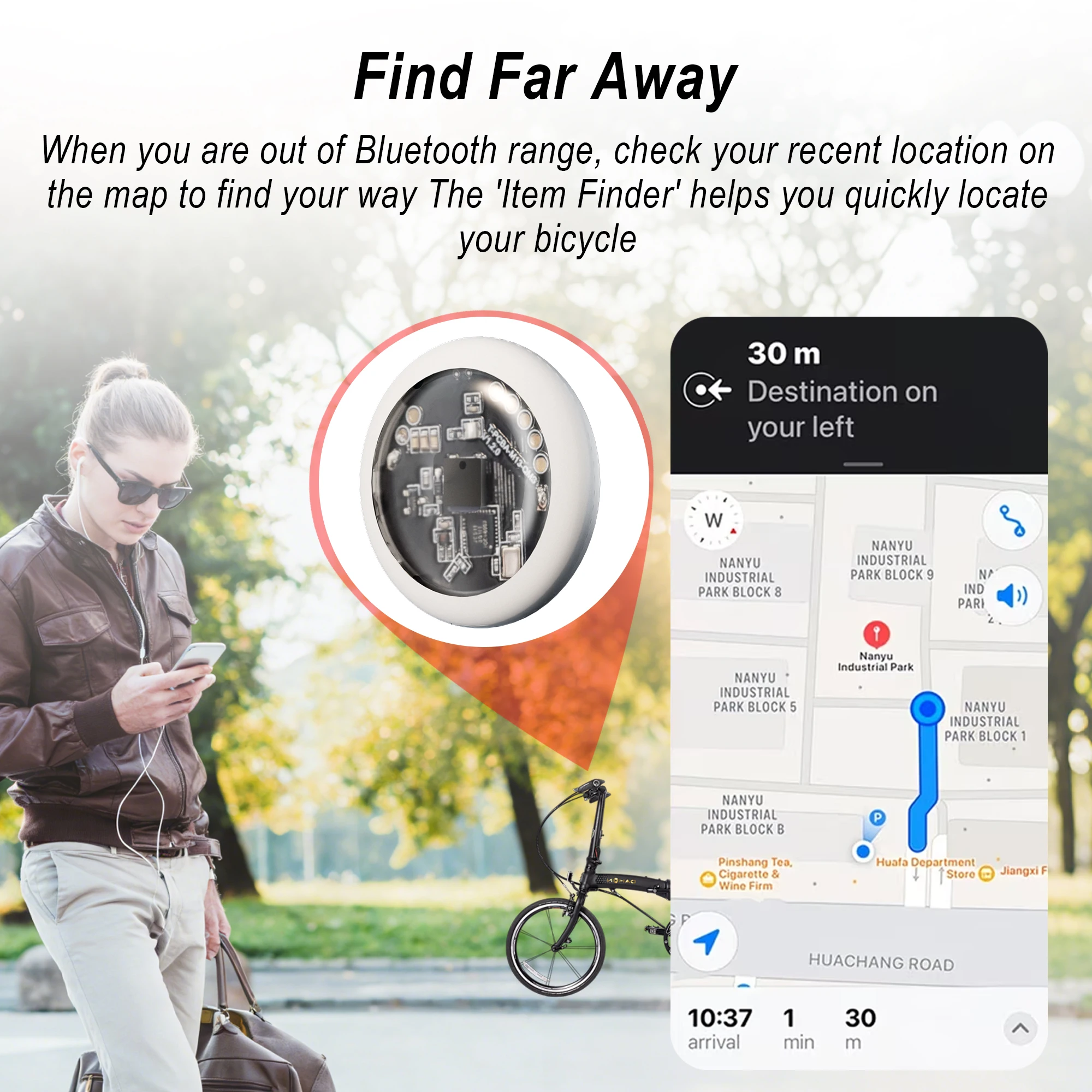 Mini Smart Tracker + Bicycle W - Smart Water Bottle Tracker recension och pris