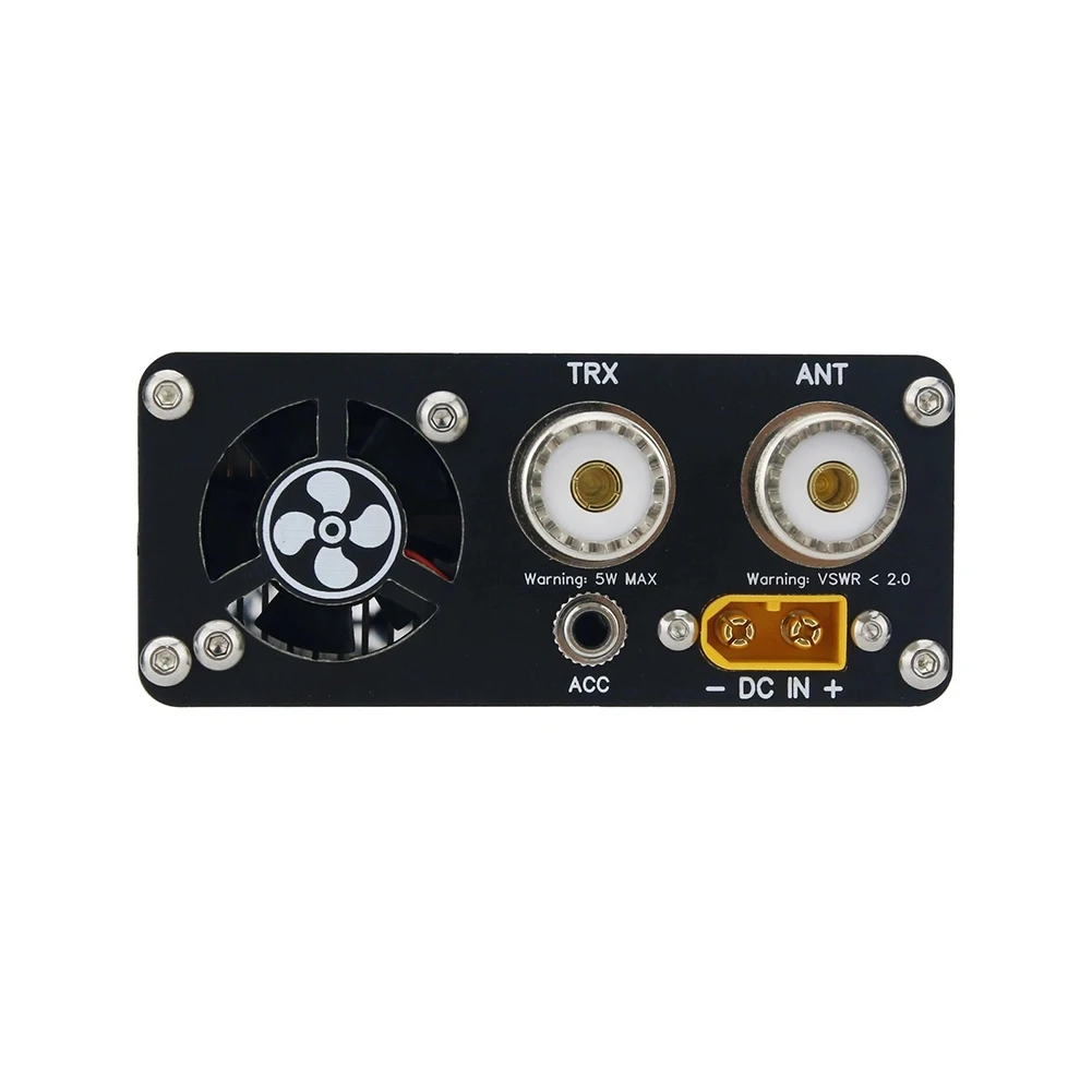 PA50-3 3rd For Gen 50W RF Power Amp for 3.5-30MHz HF Bands with For OLED Screen Auto LPF Bank and Safety Protections