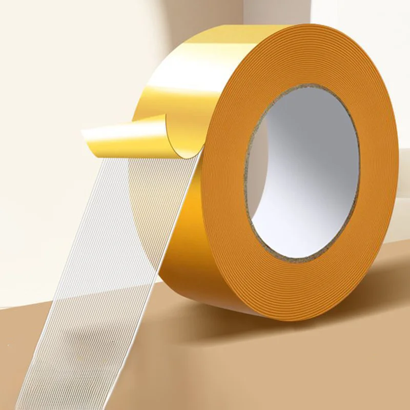 Double sided carpet tape，grid double-sided tape，suitable for regional carpets，wood，flooring，and multi-purpose anti slip tapes