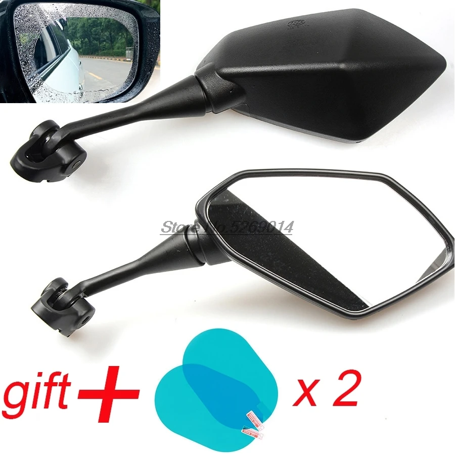 Rearview Mirrors Motorcycle mounting kit with waterproof for Cbr 600 Rr R6 Varadero 125 Yzf R125 Tmax 530 Sx Dx 2017 2018 2019