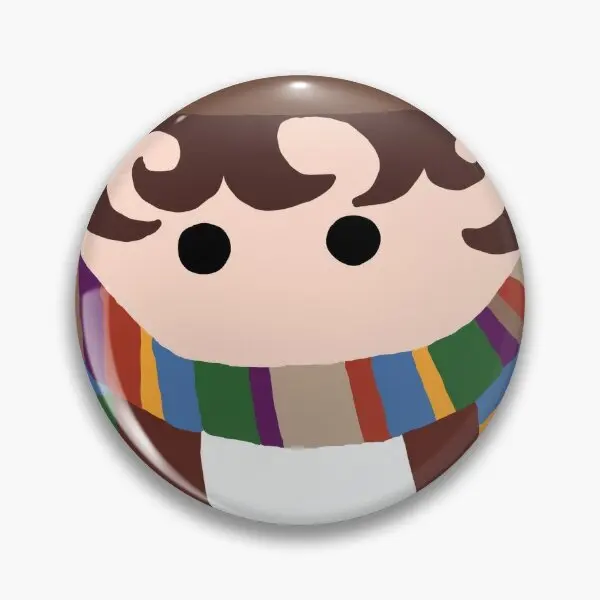 

Minimalistic Fourth Doctor Soft Button Pin Clothes Cute Cartoon Badge Metal Jewelry Hat Gift Women Decor Brooch Lover Collar
