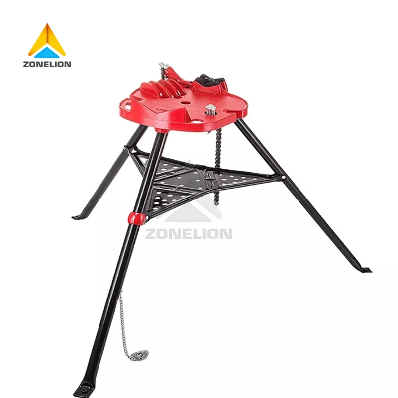 

Pipe Vise Stand for 1/8 In. to 6 In., Bench Chain Pipe Vise