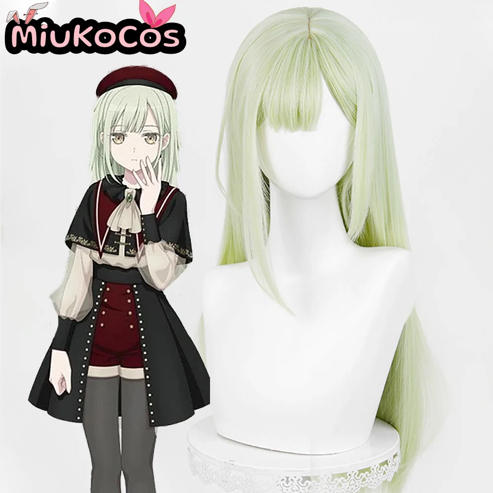 

В НАЛИЧИИ Mutsumi Wakaba Косплей Парик MiukoCosplay Anime BanG Dream! Ave Mujica Косплей
