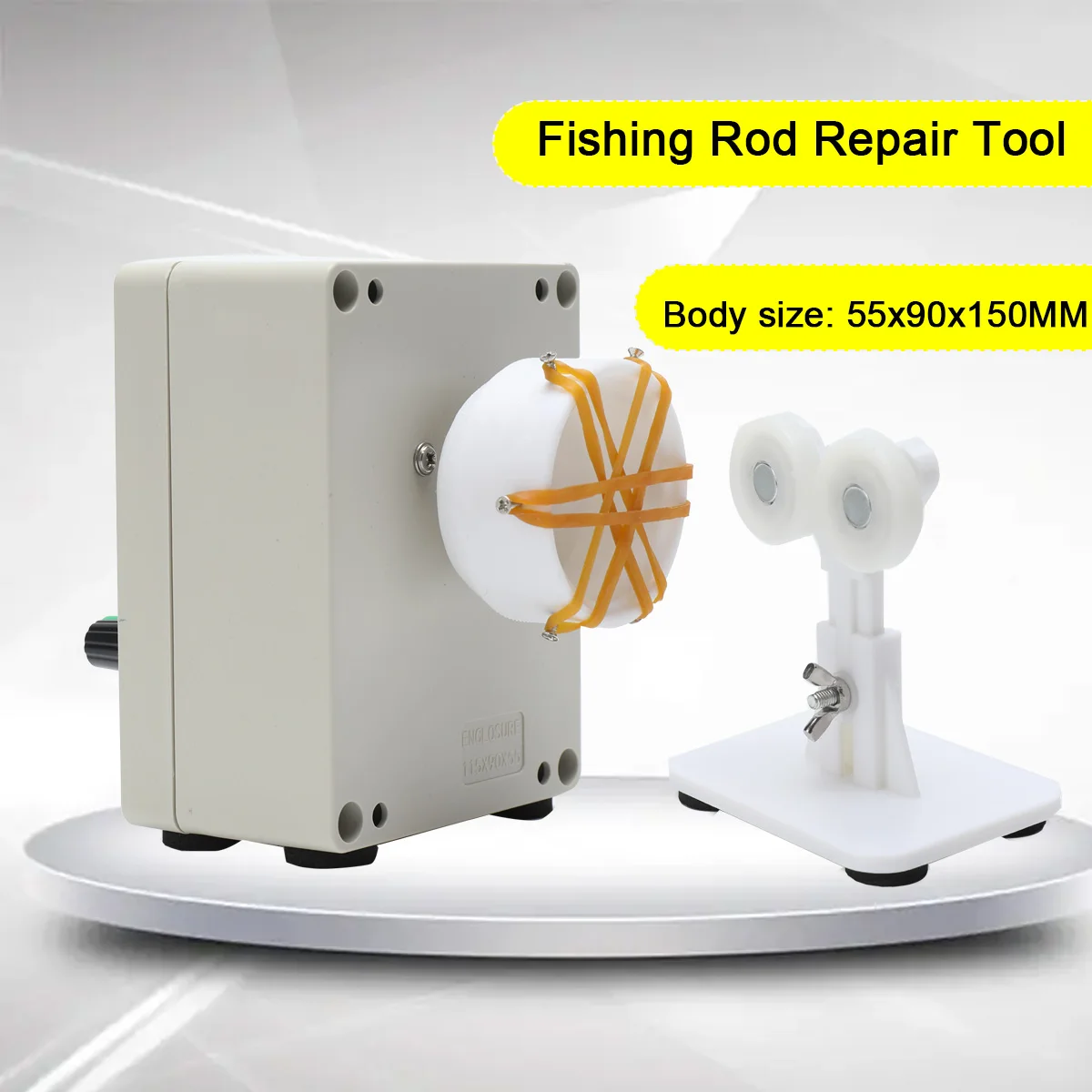 Mesin pancing, 1 Set mesin pancing profesional, mesin lilitan DIY portabel, alat memancing AC 100-240V / DC 12V