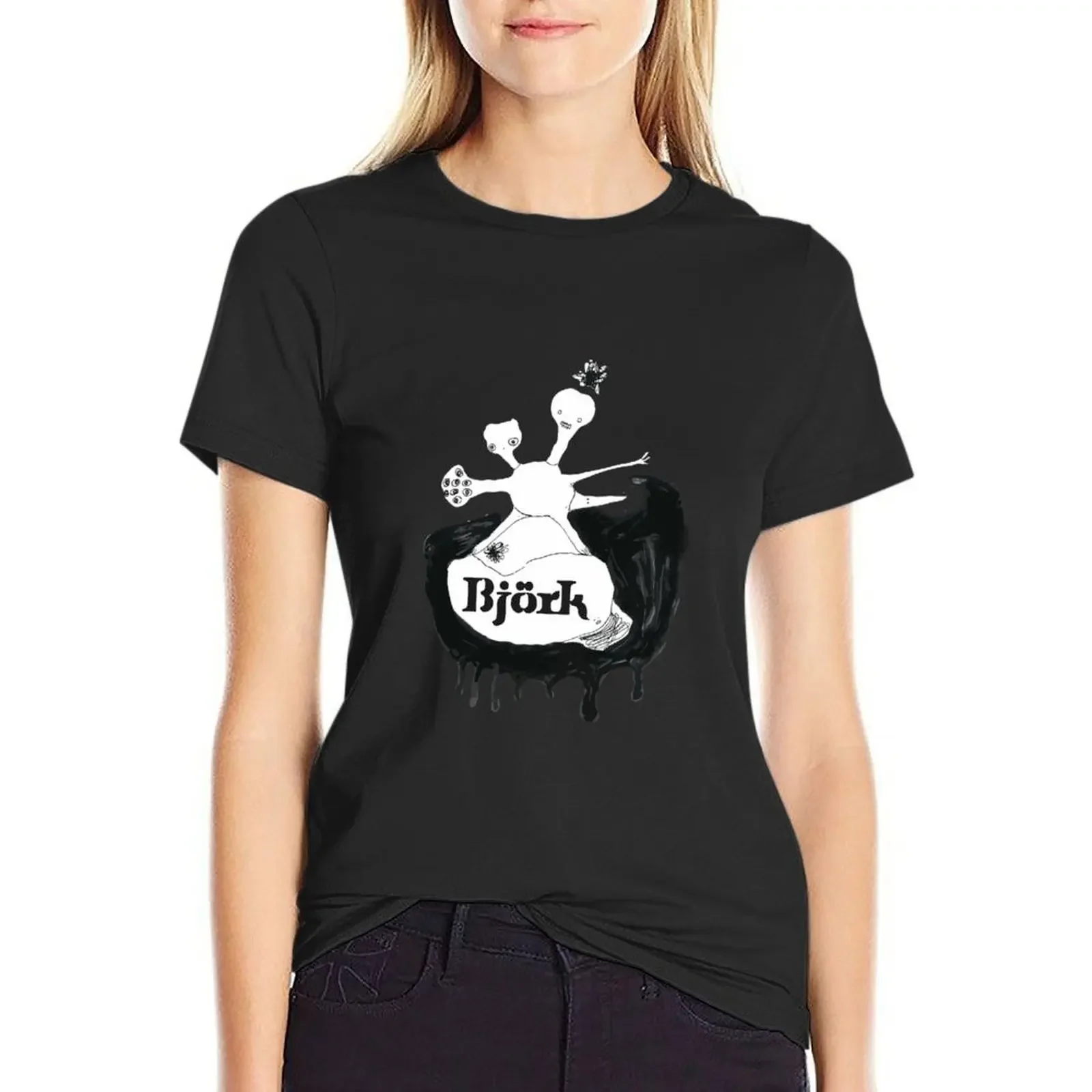 

Bjork - Greatest Hits T-Shirt sports fans new edition vintage clothes sublime t-shirt dress for Women plus size sexy