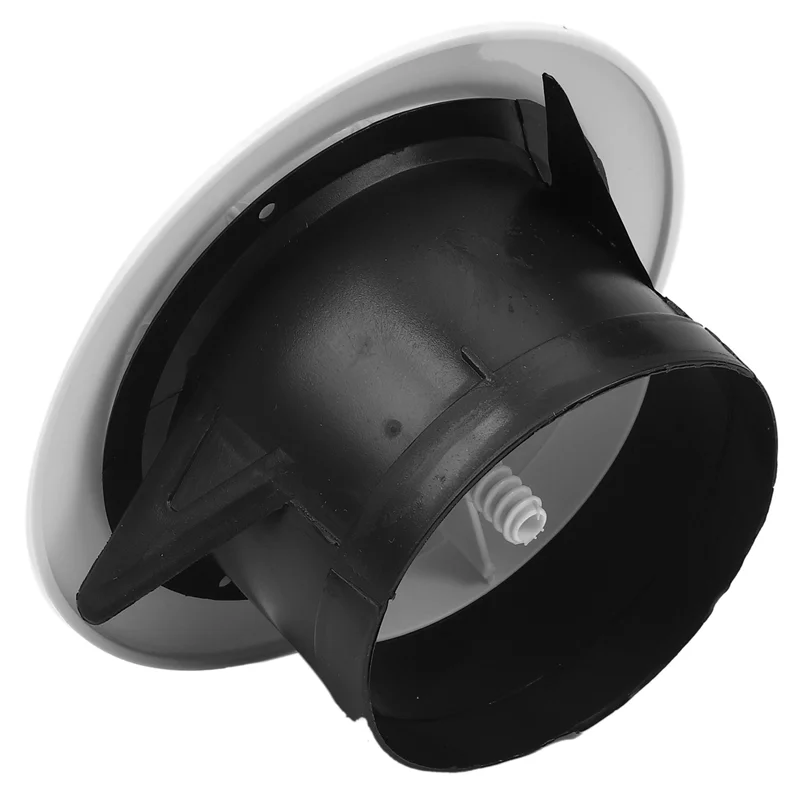 

FAST-6 шт., регулируемый воздуховод из АБС-пластика, круглый потолочный вытяжной вентилятор, белый линейный воздуховод, выходное вентиляционное отверстие, 4 дюйма