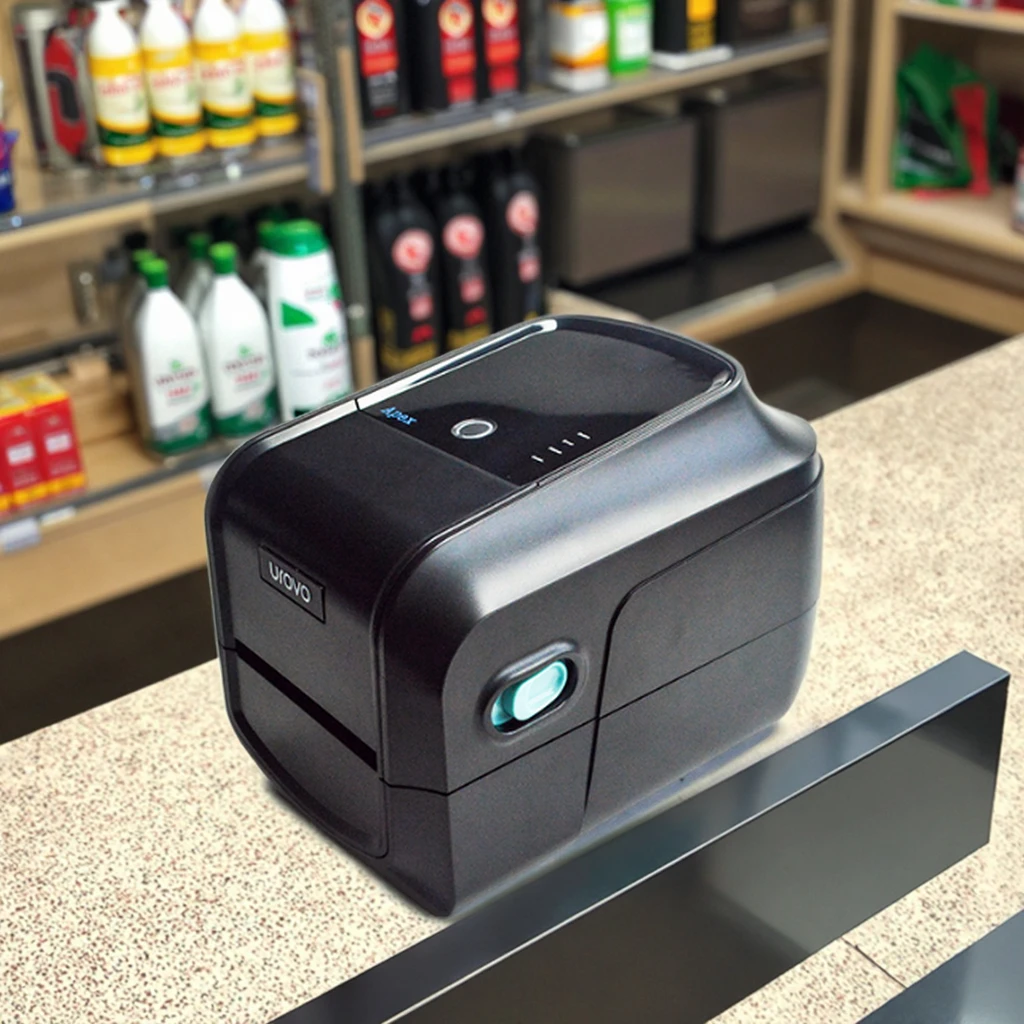 

Термопринтер Bluetooth 4x6 для розничных магазинов, для печати этикеток без ленты, совместим с термобумагой для чеков