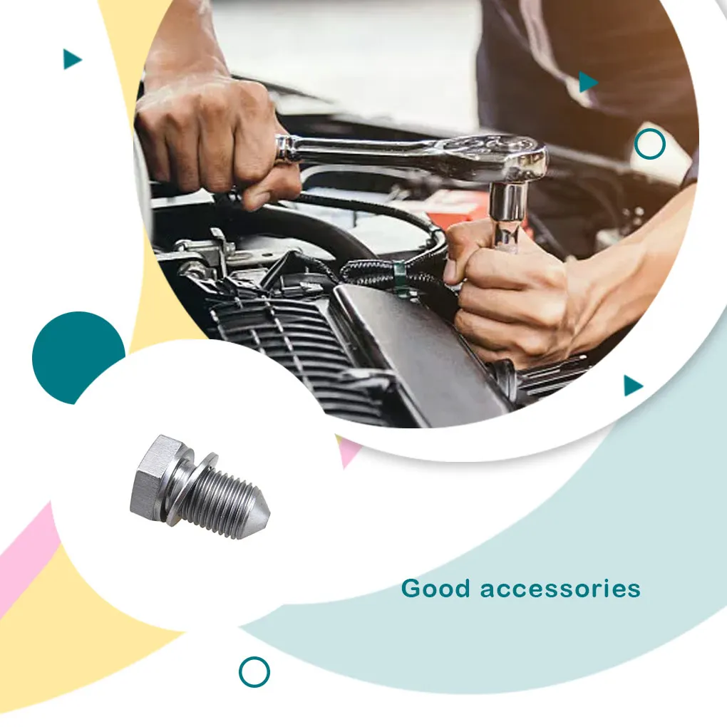 

Набор из 10 шестигранных сливных болтов для поддона картера двигателя, для модернизации автомобиля