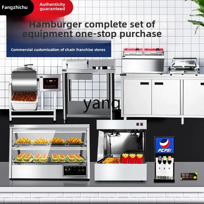 CX Commerciële kleine apparatuur bakmachine Hamburger embryo verwarming volledige set