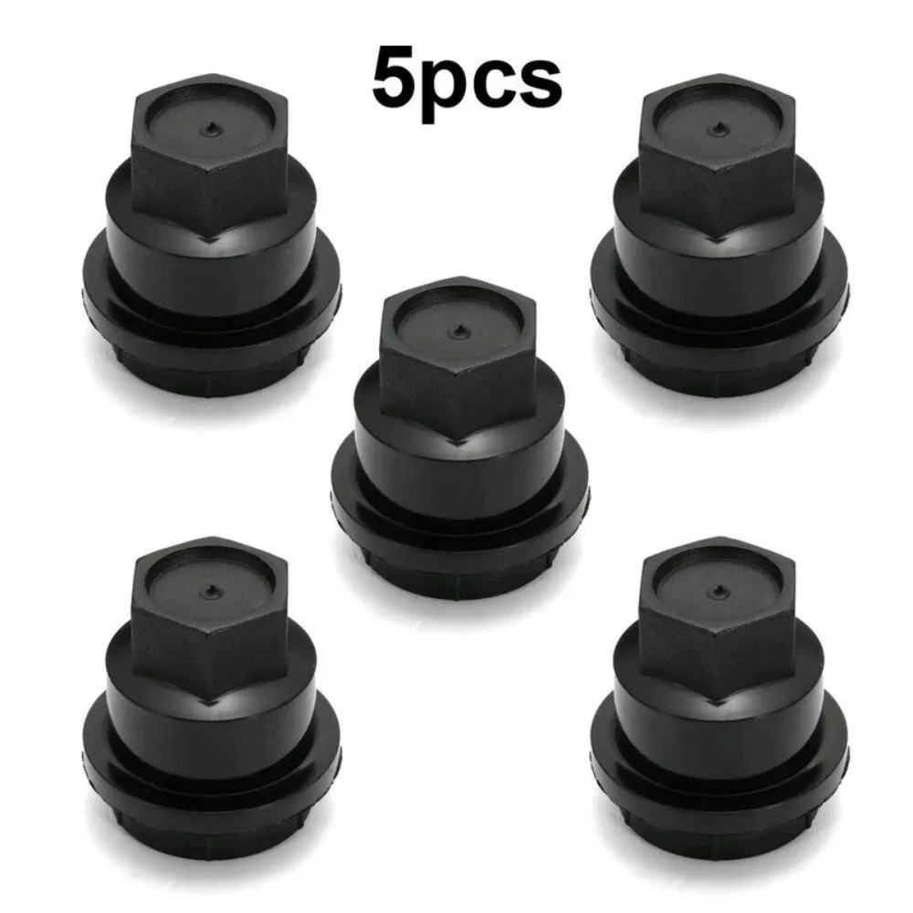 

5Pcs Car Wheel Lug Nut Covers Plastic Car Tire Rim Center Nut Caps 15661036 Decorate Parts Car Tuning External Accessories