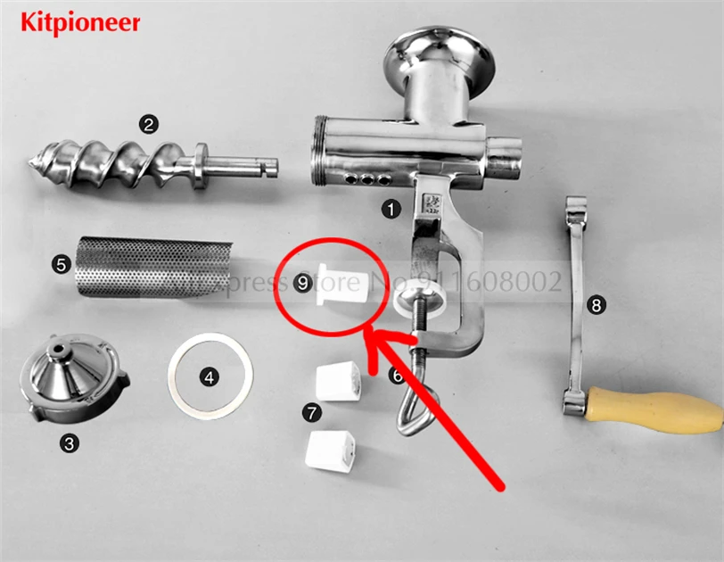 1 Special Plastic Bearing Bushing Accessory For Stainless Steel Wheatgrass Juicer Squeezer Fitting