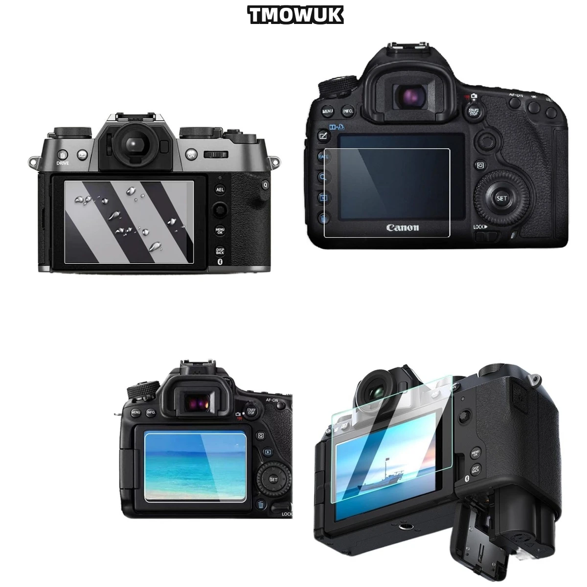 

For Fujifilm XT-5 XT-4 R50 R8 XS10 X-100V Pro3, High Sensitivity Film, Maintains Original Touch Sensation.