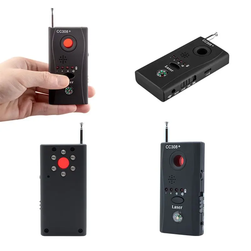 Detector de señal de lente de cámara inalámbrica, detección de señal de Radio, buscador de dispositivos WiFi RF GSM de rango completo