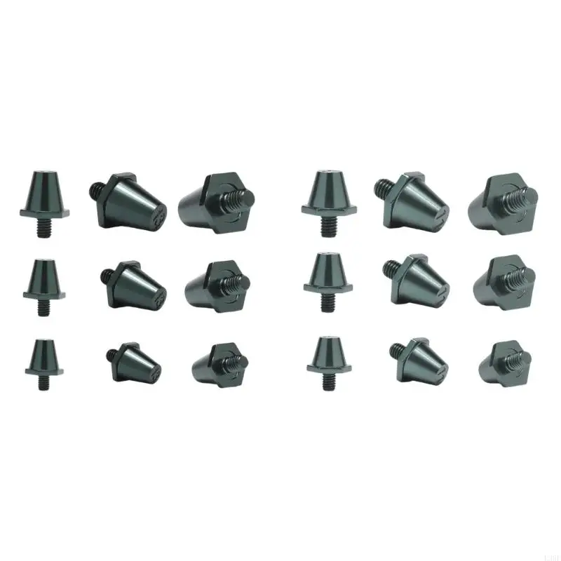 

L38F 12Pcs Soccer Football Cleats Soccer Boot Cleats Track Shoes Accessory