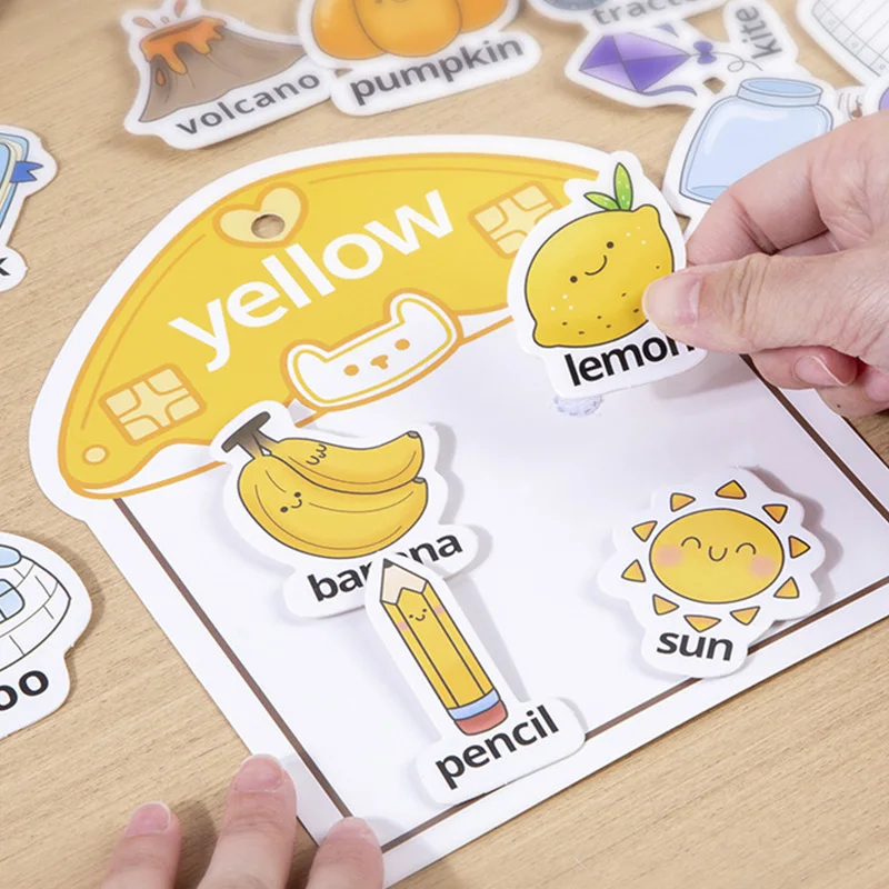 Jouets Montessori, livre silencieux, mon premier livre occupé, Puzzle de bricolage, Classification des nombres de couleurs, jeu assorti, jouets éducatifs pour enfants