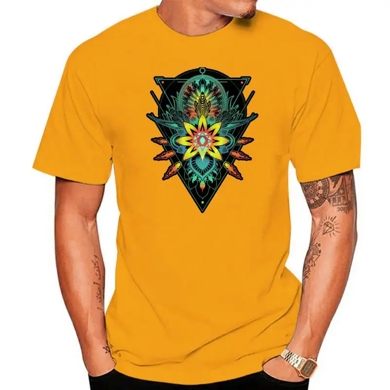 Mandala Flowers Printed Tshirt Buddhism Is Zen OM T-Shirts Mens High Quality Fashion Sweatshirt Cotton Tee Shirts Black