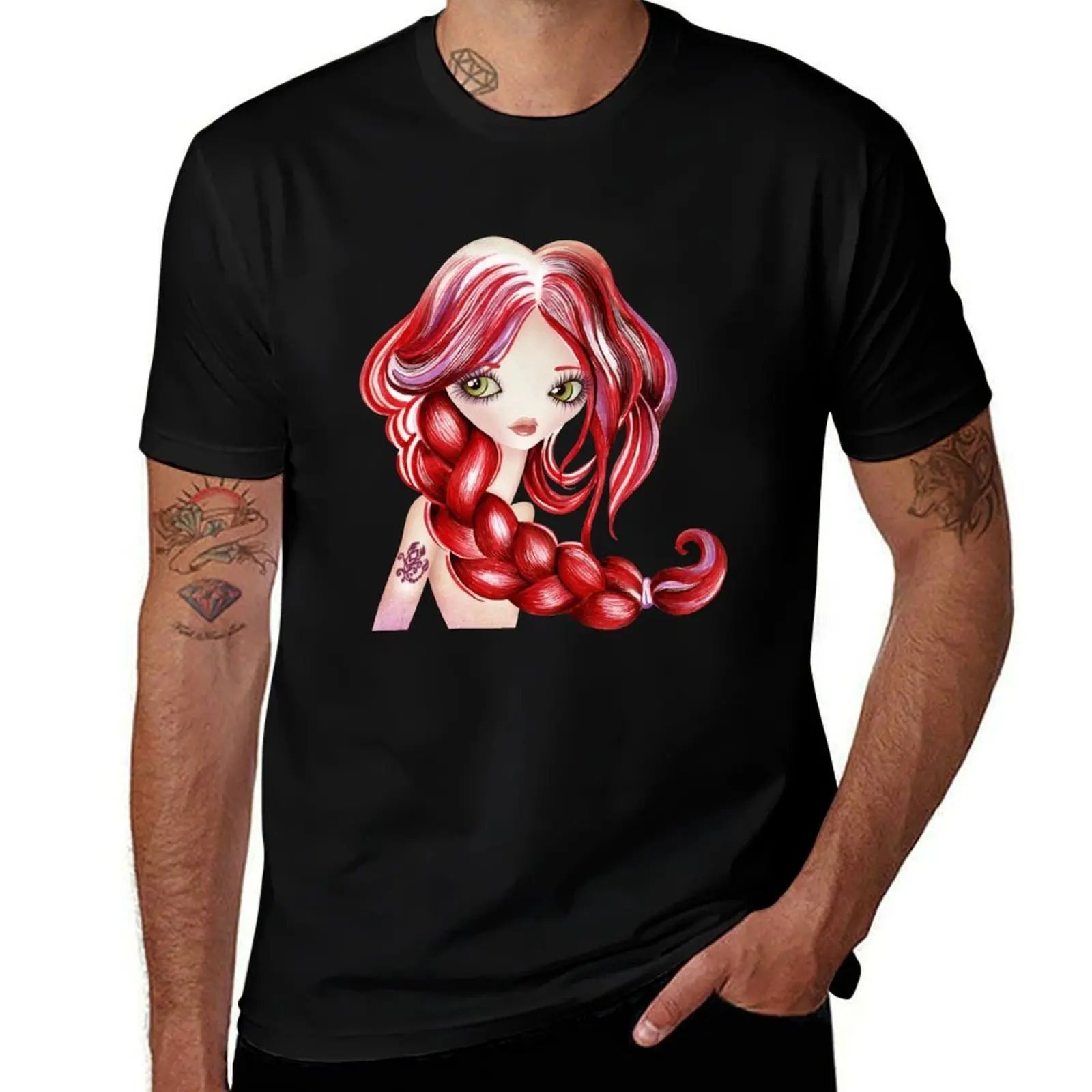 

Scorpio Girl T-Shirt t shirts designer man t shirt cotton T-Shirt