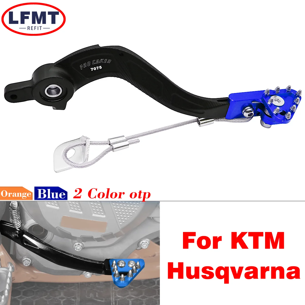 

Motocross CNC Brake Pedal Arm Foot brake lever Brake For KTM EXC EXC-F SX SXF XC XCF XCW XCF For Husqvarna TC TE FC FE 125-500