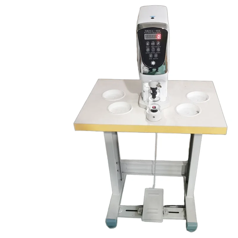 818 Industrial Electric Button Press Machine Used For Plastic Buckle Metal Buckle Pressing Connection