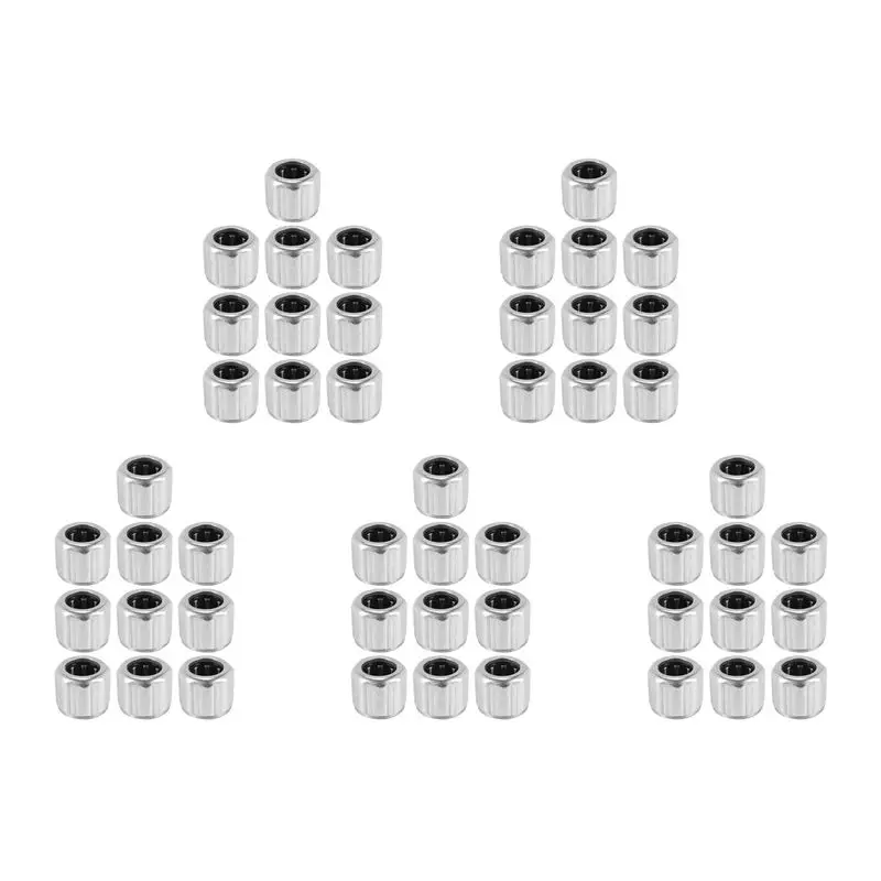 Top Sale 50Pcs Needle Bearing HF081412 Outer Ring Octagon One-Way Needle Roller Bearing 8X14x12mm For Manufacturing Industry