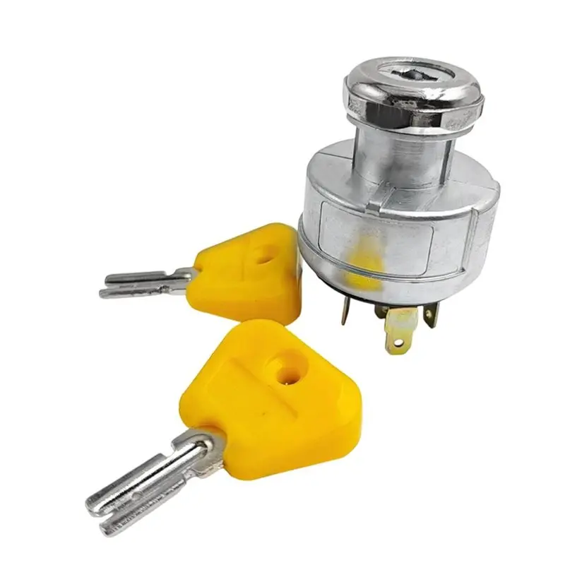 

For Clark Forklift Case 2368655 Ignition Switch With 2 Keys For IH 1080B 1150G 1150H 2782017 7004147