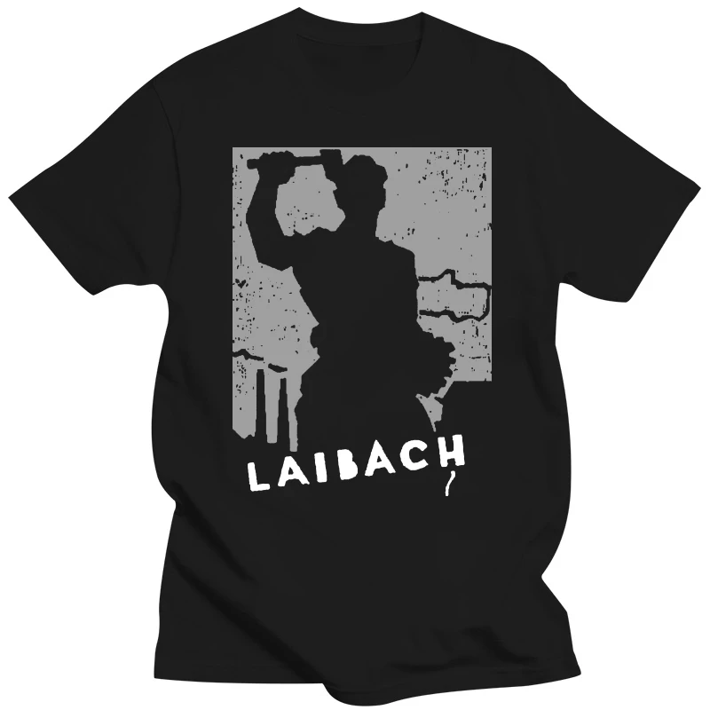 LAIBACH Футболка-The Thrower Industrial t shirt LAIBACH art NSK