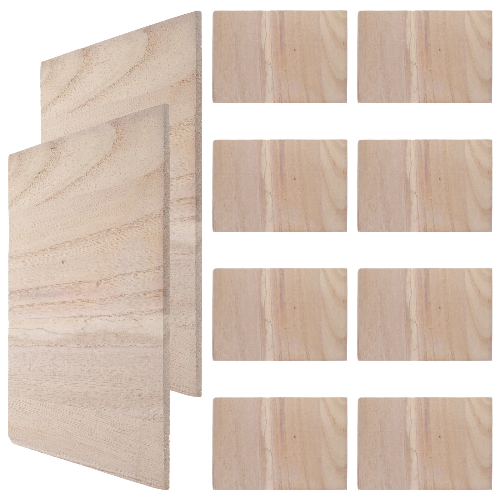 

10 Pcs Hitting Board Training Accessories Taekwondo Karate Breaking Boards Reusable Wood Kids Punching Outdoor