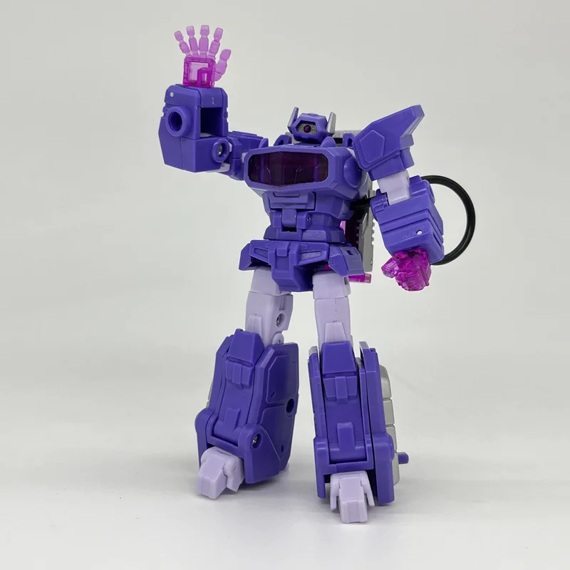 Shockwave Transformation PT03 PT-03 G1 small scale Laser Gun Action Figure Robot Model Collection Deformed Toys Gifts - view 3
