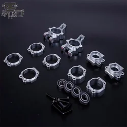 Rc Car Metal Rear or Front Wheel Hub Carrier Set for 1/5 HPI ROVAN ROFUN Kingmotor GTB Racing BAJA 5B 5T 5SC Parts
