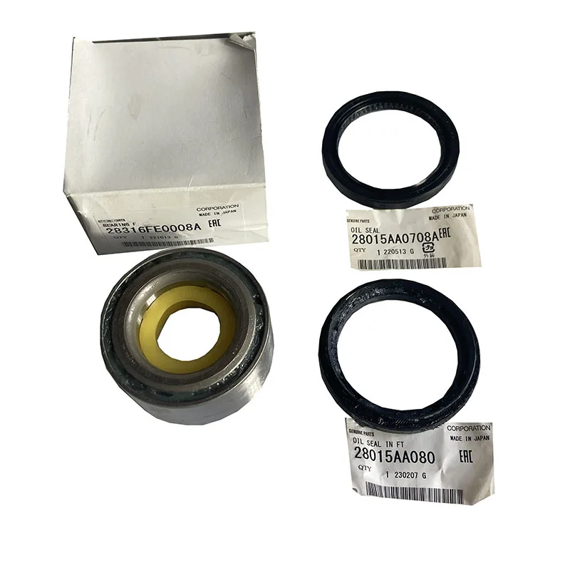 New Genuine Front Wheel Bearing Kit 28316FE000,28015AA070,28015AA080 For Subaru WRX Legacy Forester Outback Impreza