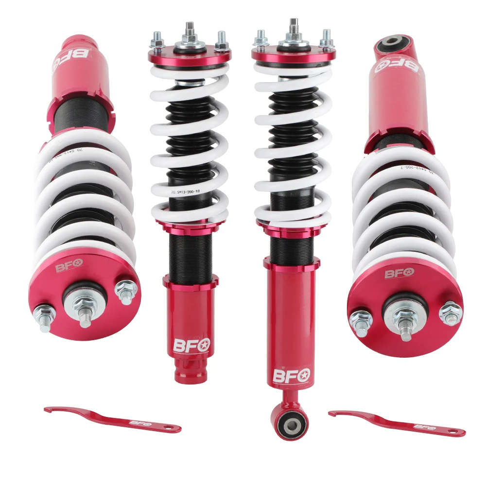 Coilover Kits Fit for Honda CRV 1996 1997 1998 1999-2001 Front and Rear Adjustable Height Struts Coil Over Spring Shock & Struts