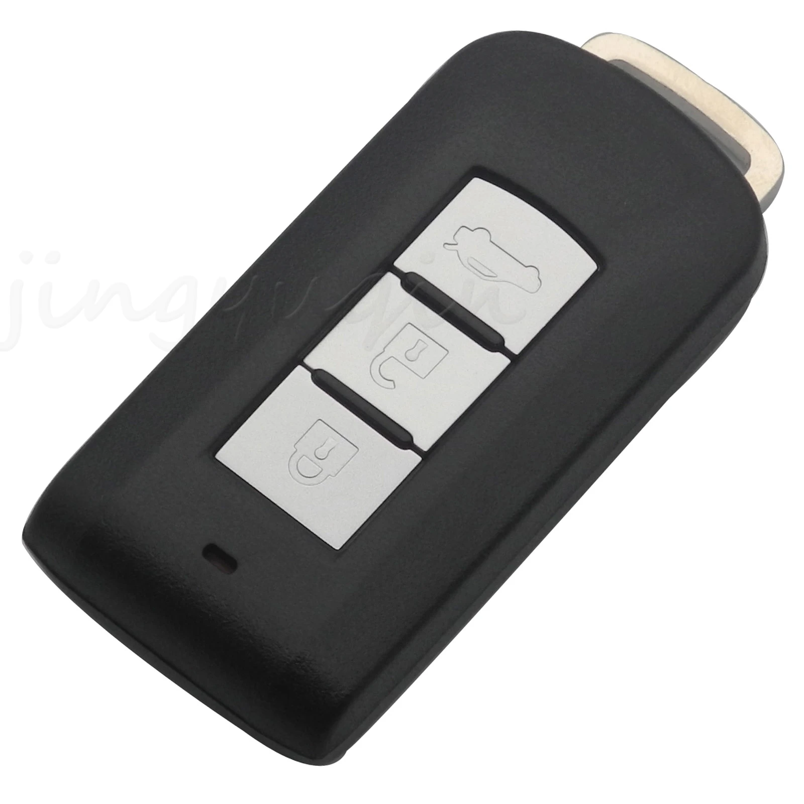 Keyecu New Remote Key Shell Case Fob 3 Button for Mitsubishi Lancer Outlander 2008 2009 2010 2011 2012 2013 2014 2015 2016