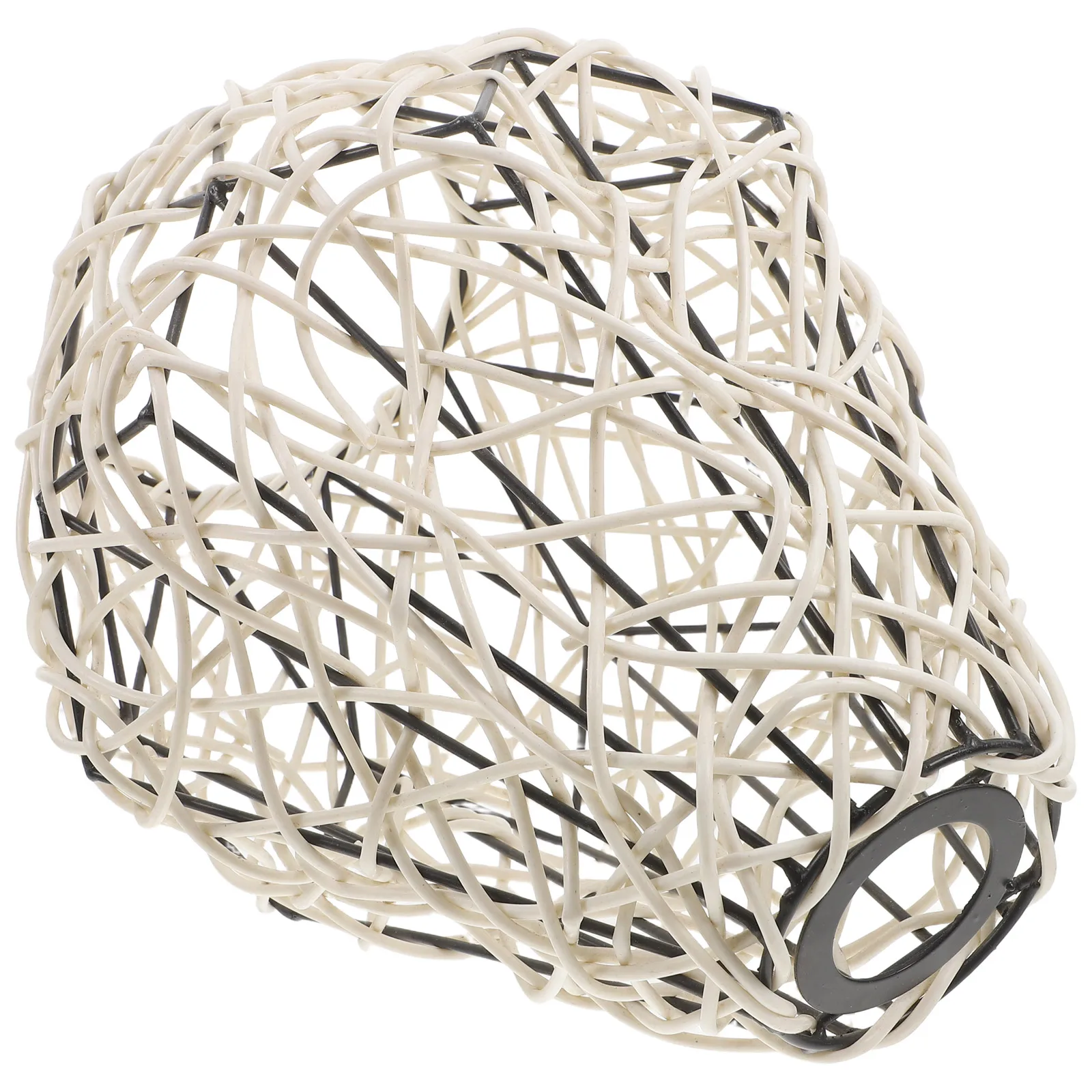 

Ch Shade 41cm Diameter Hanging Lantern Light Bulb Plastic Mesh Lamp Cover Pendant LampshadeVintage Guard Rustic Lighting