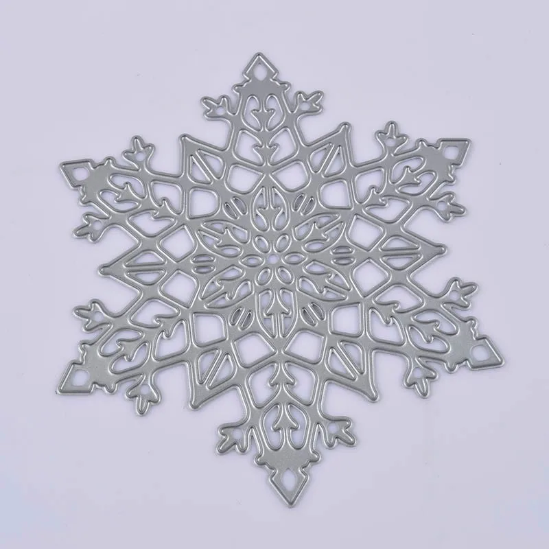 

Metal Steel Snowflake Cutting Dies Stencil DIY Scrapbooking Album Card Paper Embossing Craft Decor